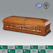 LUXES US Veneer Casket Coffin For Funeral Cheap Caskets